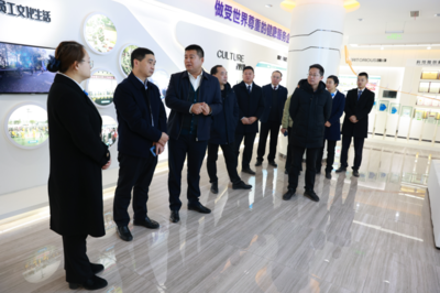 中共隆昌市委农村工作领导小组考察团 莅临四川恒通参观考察
