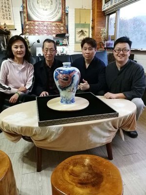 著名古陶瓷鉴赏家孙洪琦先生受邀到台湾进行古陶瓷文化交流活动